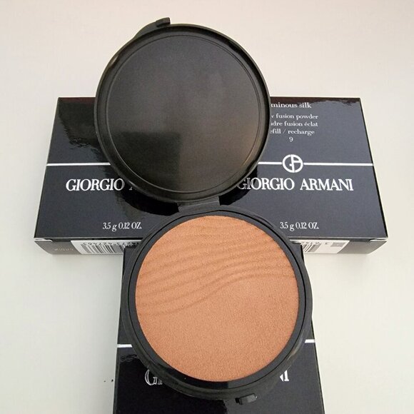 Giorgio Armani Luminous Silk Setting Powder Glow Fusion Powder #9 Refill - Picture 8 of 9
